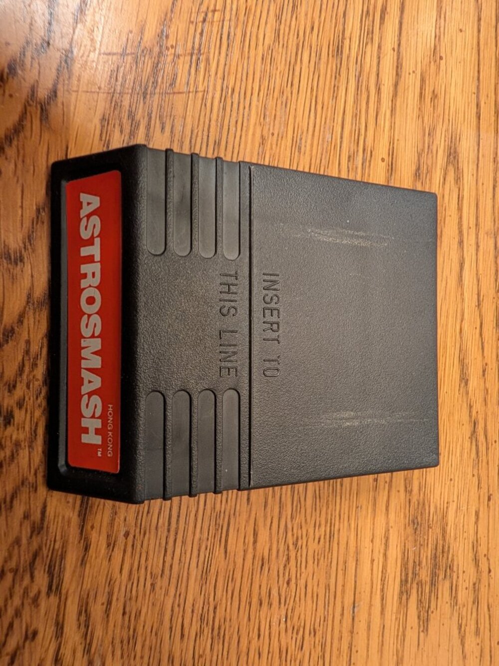 Vintage 1981 Mattel Intellivision Astrosmash Game + Original Manual Hong Kong